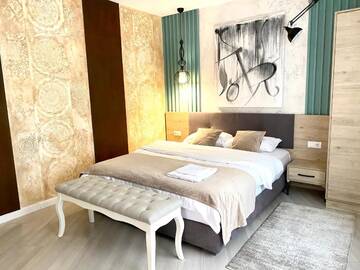 Фото номера Номер с кроватью размера «king-size» Отель Lumiere House Sibiu г. Сибиу 5