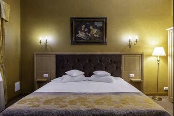 Фото номера Двухместный номер Делюкс с 1 кроватью Отель Hotel Am Ring г. Сибиу 10