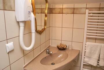 Фото номера Двухместный номер с 1 кроватью Отель Hotel Rin г. Сибиу 21