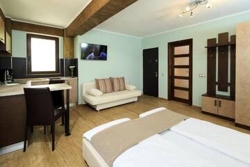 Фото номера Номер-студио с диваном-кроватью Апарт-отели Style Residence г. Сибиу 34