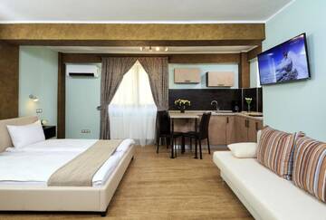 Фото номера Номер-студио с диваном-кроватью Апарт-отели Style Residence г. Сибиу 2