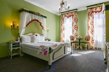 Фото номера Улучшенный двухместный номер с 1 кроватью Гостевой дом Rosen Villa Sibiu г. Сибиу 5