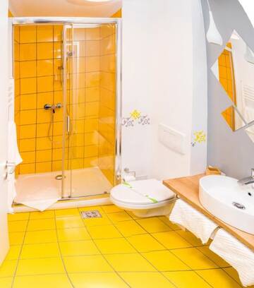 Фото номера Двухместный номер с 1 кроватью Отель Horeum Boutique Hotel г. Сибиу 9