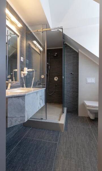 Фото номера Улучшенный двухместный номер с 1 кроватью Отель ART Hotel г. Сибиу 3