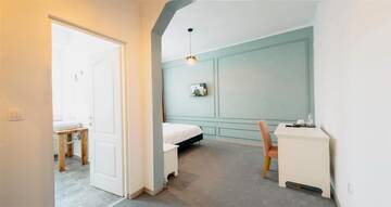 Фото номера Номер с кроватью размера «queen-size» Гостевой дом RIVIERA RESIDENCE г. Сибиу 10