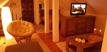 Фото номера Номер-студио Делюкс с кроватью размера &quot;king-size&quot; Гостевой дом My Place - Butterflies г. Сибиу 14