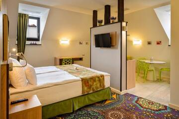 Фото номера Номер-студио (Лаванда) Апарт-отели Blumenhaus Sibiu г. Сибиу 3