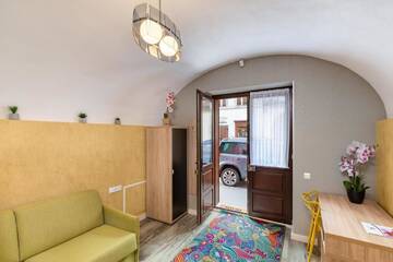 Фото номера Studio Apartment (Orchidea) Апарт-отели Blumenhaus Sibiu г. Сибиу 11