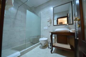 Фото номера Суперлюкс с кроватью размера &quot;king-size&quot; Отель Noblesse Boutique Resort г. Сибиу 21