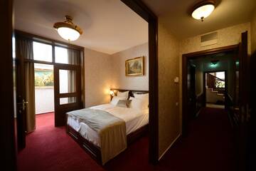 Фото номера Суперлюкс с кроватью размера &quot;king-size&quot; Отель Noblesse Boutique Resort г. Сибиу 4