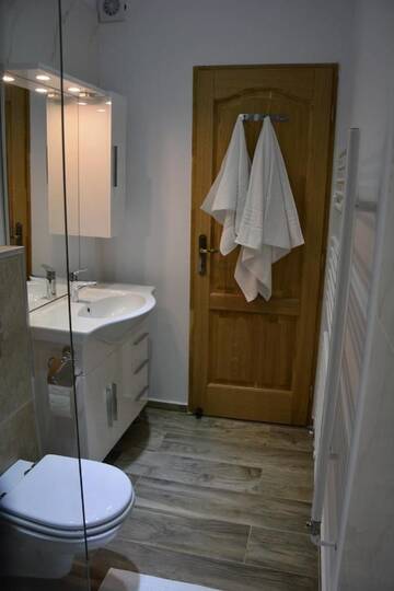 Фото номера Номер с кроватью размера «king-size» Гостевой дом 4Rooms Central Sibiu г. Сибиу 19