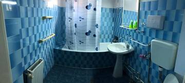 Фото номера Четырехместный номер с собственной ванной комнатой Гостевой дом Villa Progresului г. Сибиу 10