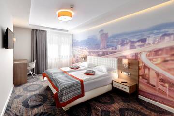 Фото номера Апартаменты с видом на город Апарт-отели Plaza35 г. Сибиу 7