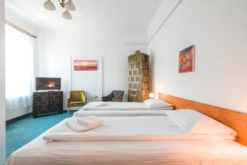 Фото номера Двухместный номер с 2 отдельными кроватями Гостевой дом Guesthouse Casa Baciu г. Сибиу 4