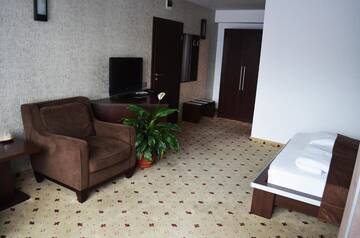 Фото номера Стандартный двухместный номер с 1 кроватью Отель Hotel Premier г. Сибиу 10