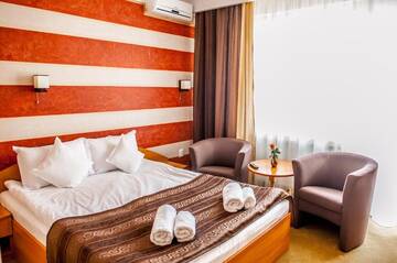 Фото номера Двухместный номер с 1 кроватью Отель Hotel Class Hermannstadt г. Сибиу 11