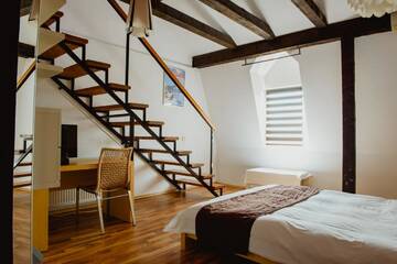 Фото номера Семейный номер (для 2 взрослых и 2 детей) Гостевой дом Villa Santa Maria г. Сибиу 8